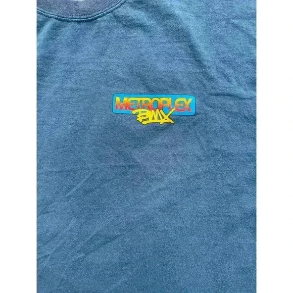 Vintage Metroplex BMX Racing Texas Championship 2002 Desoto, TX Moto Shirt XL - Picture 5 of 9